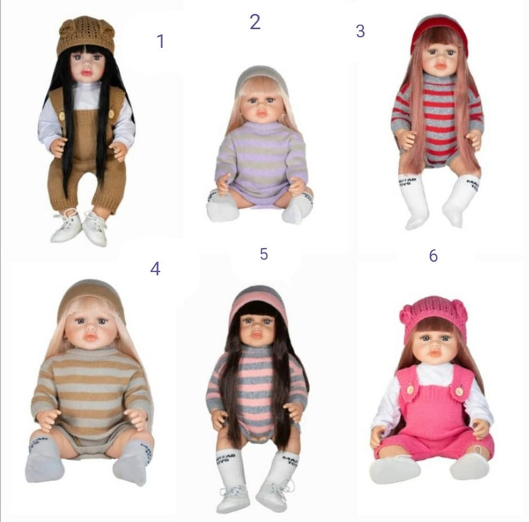 عروسک سیلیکونی عکس العمل واقعی ۵۵ سانت